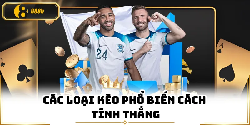 Các loại kèo phổ biến cách tính thắng